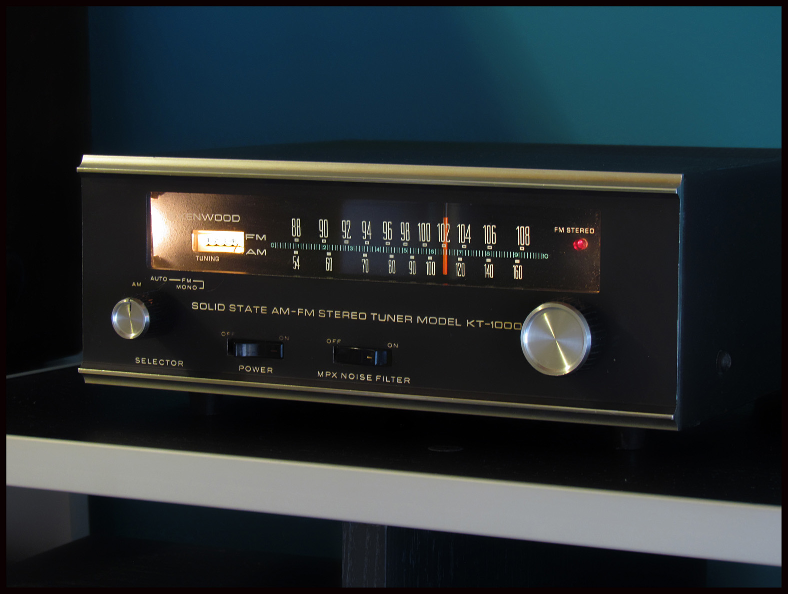 La histórica calidad japonesa, Kenwood KT-1000